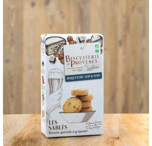 Sablés mit Roquefort AOP & Walnuss – Würzig, nussig, unwiderstehlich