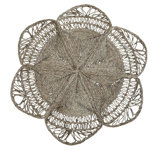 Chic Antique Teppich aus geflochtenem Seegras – Ø 150 cm