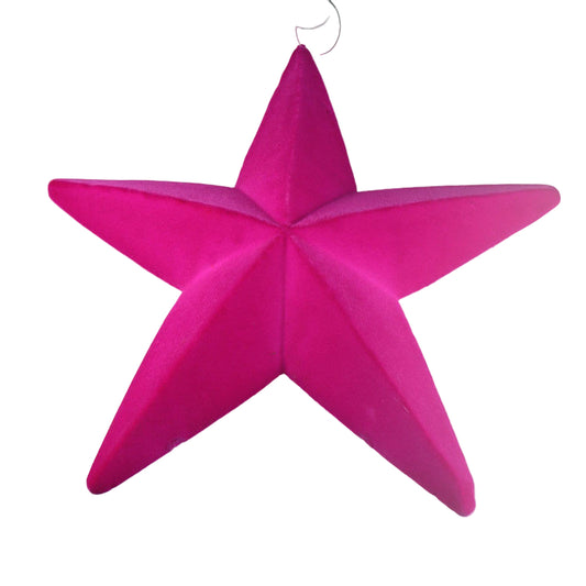 3D-Stern Pink – 38 cm