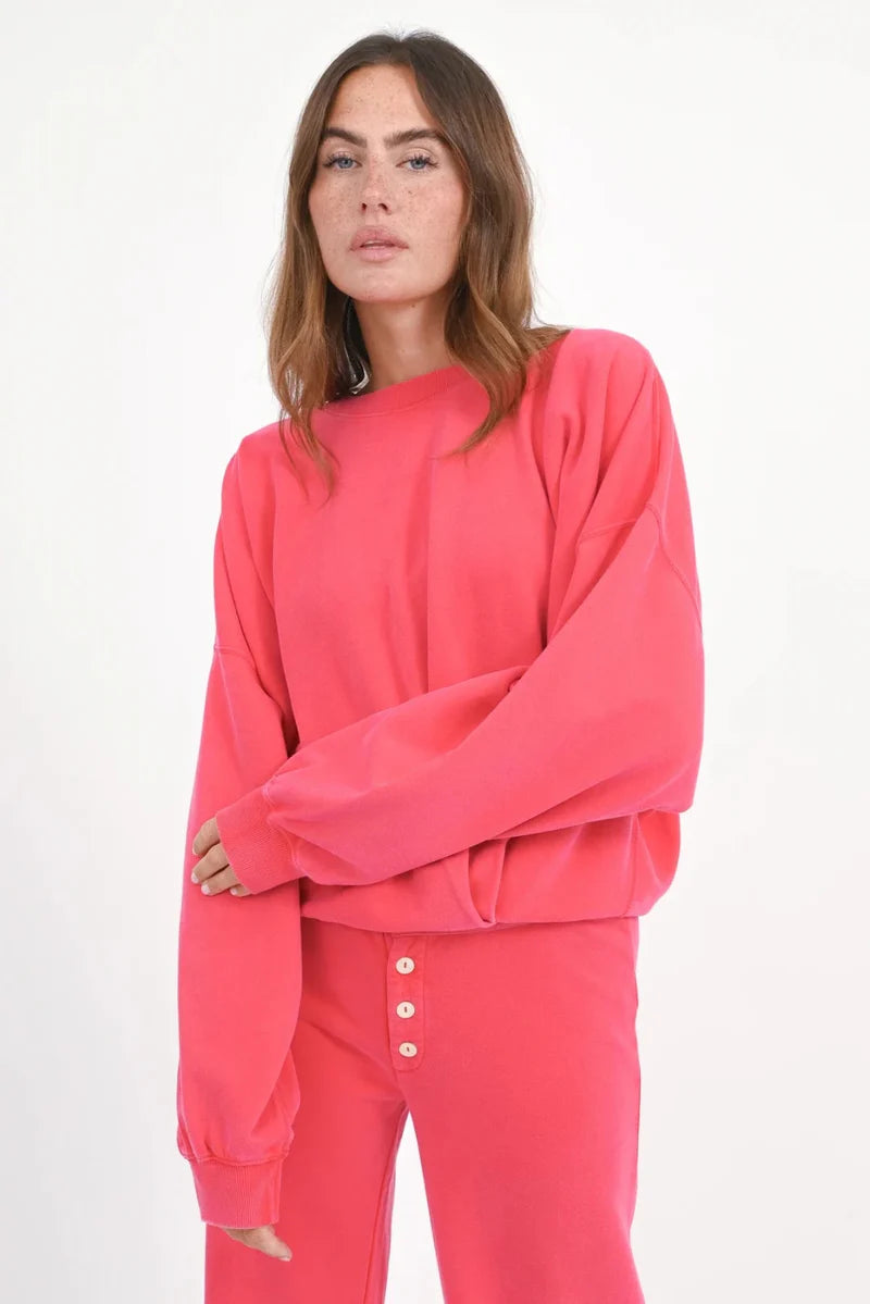 Sweatshirt „Belly“ – Oversize, Washed Look | Love Joy Victory Sweatshirt Love Joy Victory