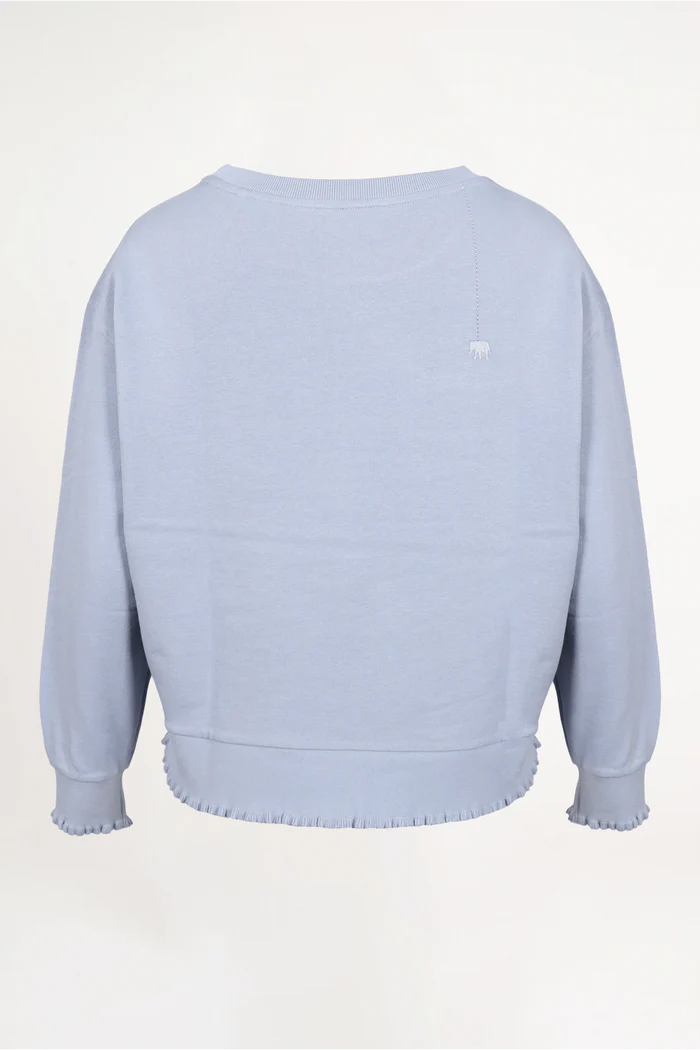 Love Joy Victory Sweater – Bio-Baumwolle in Herbstfarbe | Fair Fashion (Größe XS / S)