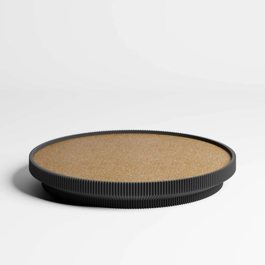 Design-Tablett rund – Nachhaltig & vielseitig