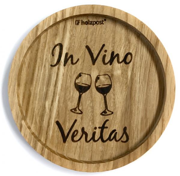 Untersetzer #In Vino Veritas