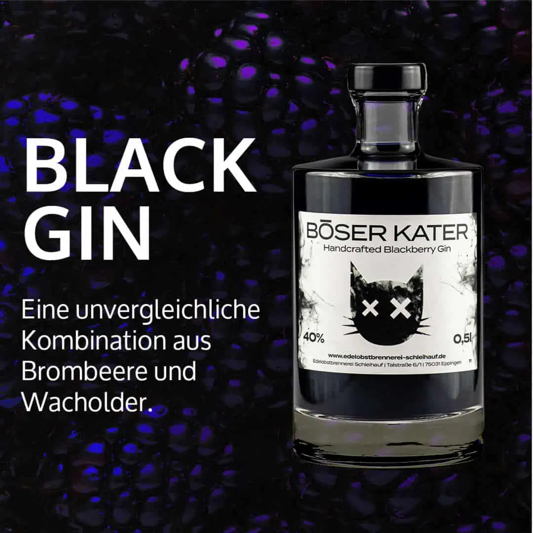 Böser Kater Blackberry Gin