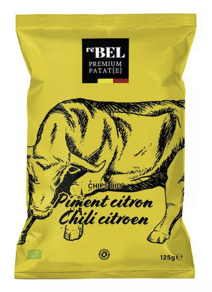 ReBEL chips premium & bio - Chili & Zitrone